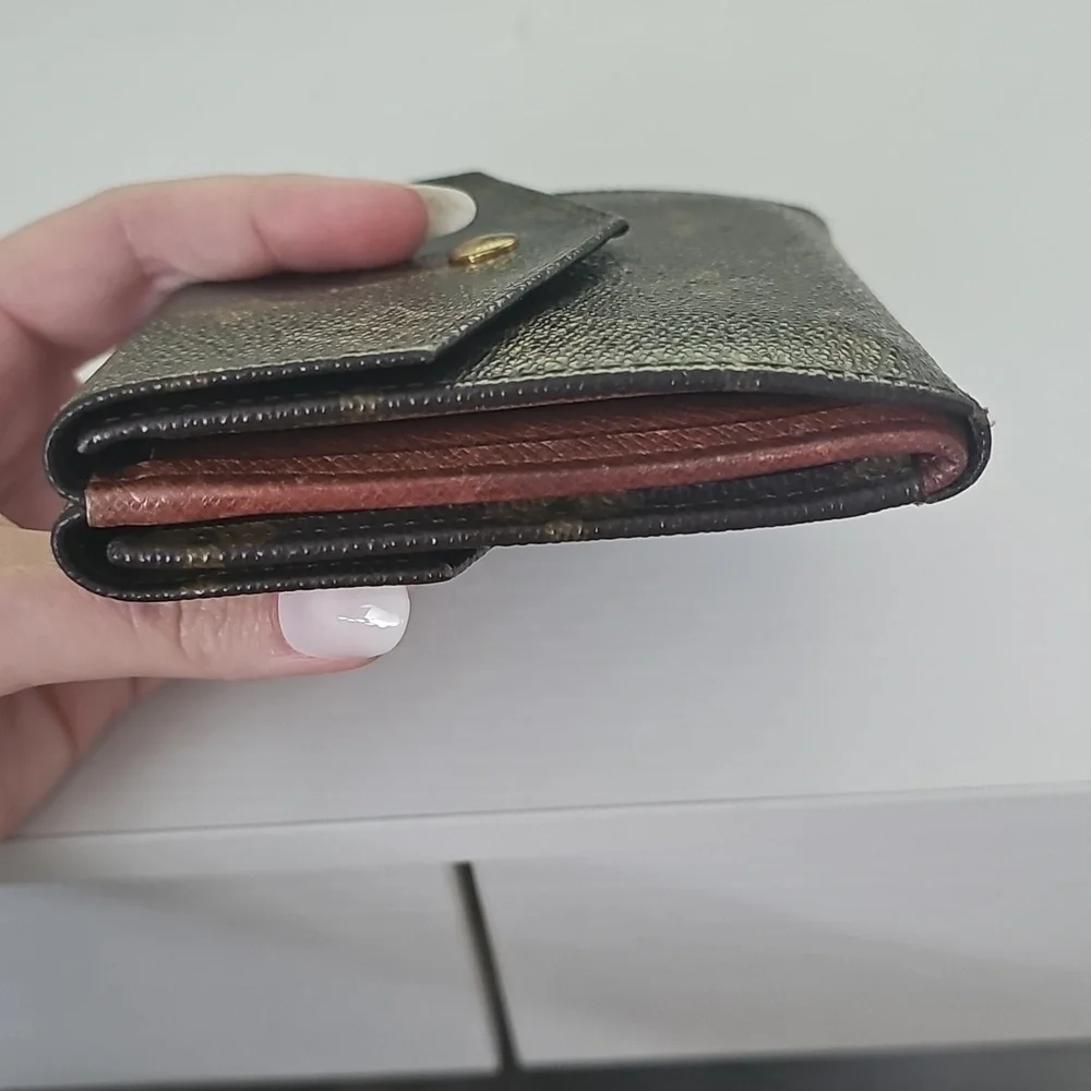 Louis Vuitton Brown Monogram Compact Wallet